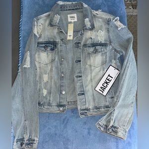 Francesca’s ‘Almost Famous’ jean jacket. BRAND NEW